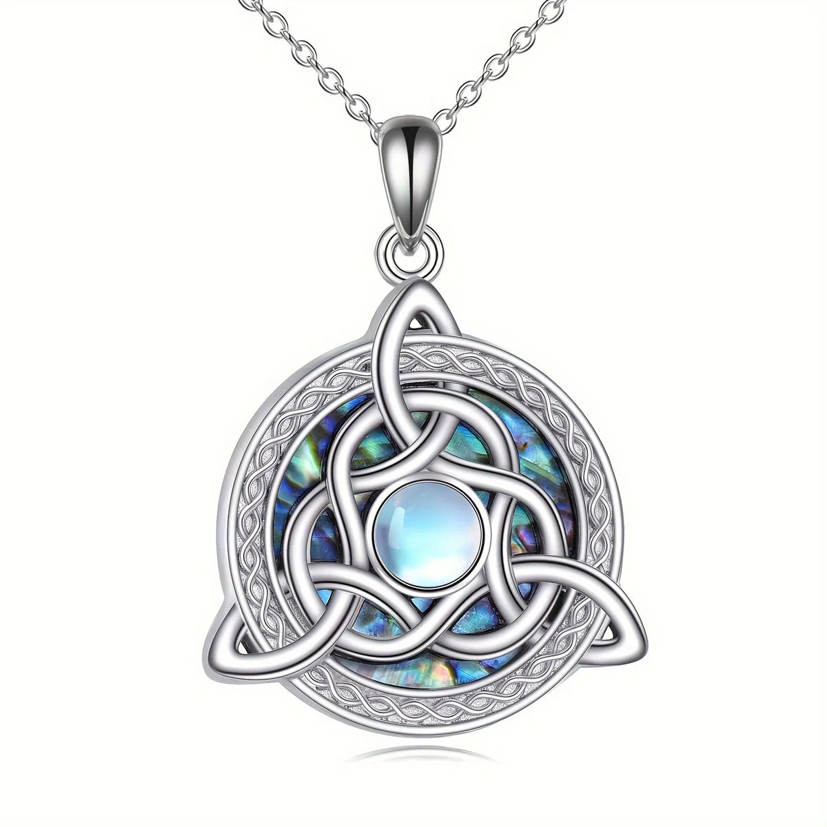 Celtic Trinity Knot Pendant Necklace