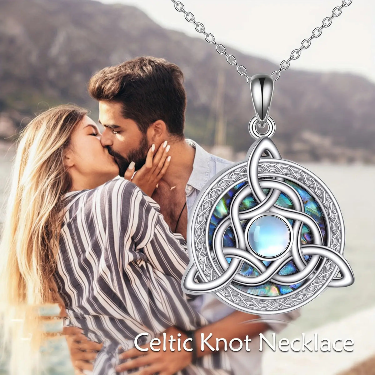 Celtic Trinity Knot Pendant Necklace